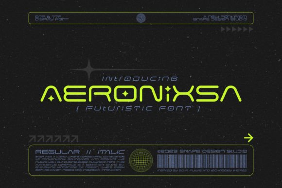 Aeronixsa: Elevating Your Design with Futuristic Typography
