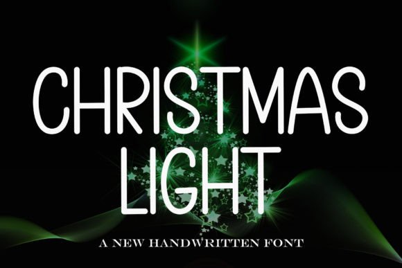 Christmas Light: The Stylish Handwritten Font for Modern Design