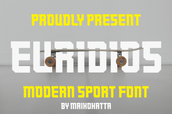 Euridios: Evaluating a Bold Typeface for Sports Branding and Active Identities