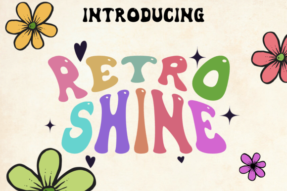 Retro Shine: The Bold Font for Vintage Vibes