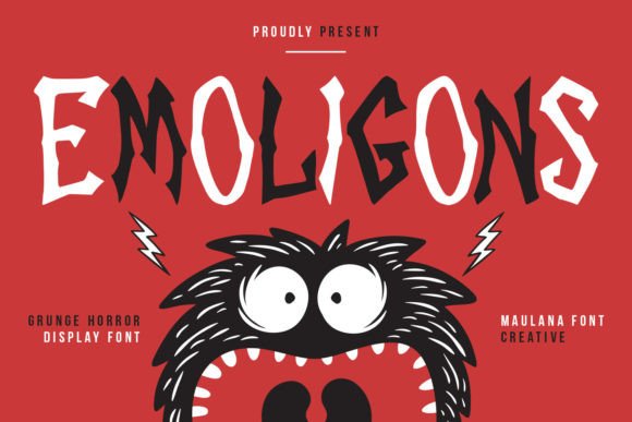 Strategic Brand Positioning with Emoligons: A Guide to Intentional Horror Typography