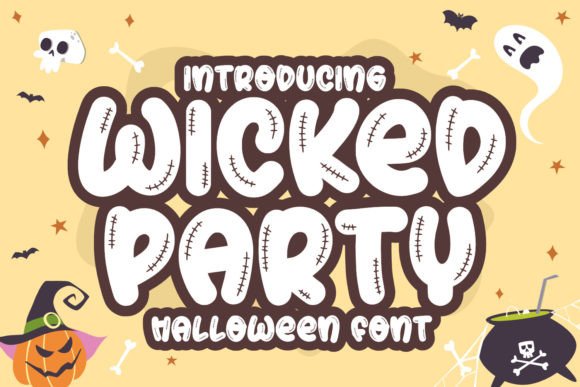 Unleashing the Macabre: A Deep Dive into the Wicked Party Display Font