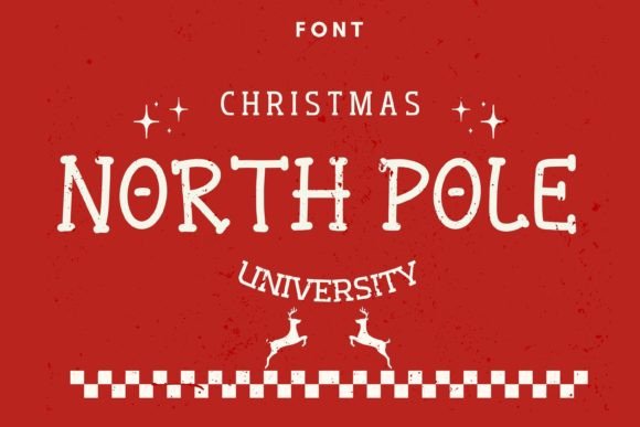 Unlocking Festive Design Potential with the North Pole Christmas Typeface